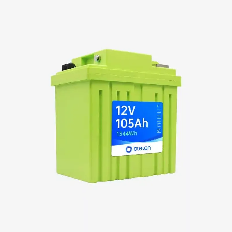12V 105Ah modulärt LiFePO4-batteri
