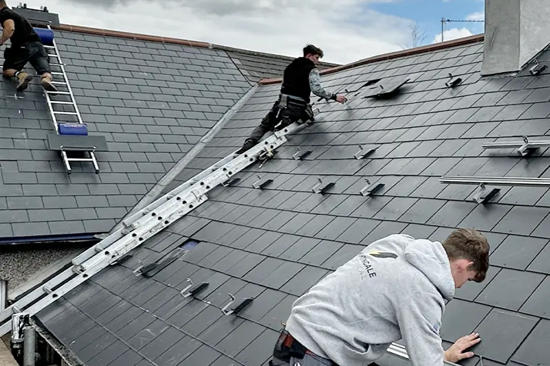 Bostäder Solar + Batteri Installation